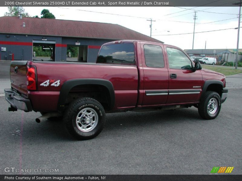 Sport Red Metallic / Dark Charcoal 2006 Chevrolet Silverado 2500HD LT Extended Cab 4x4