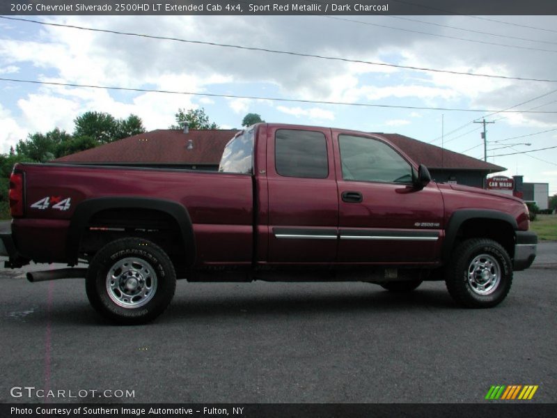 Sport Red Metallic / Dark Charcoal 2006 Chevrolet Silverado 2500HD LT Extended Cab 4x4