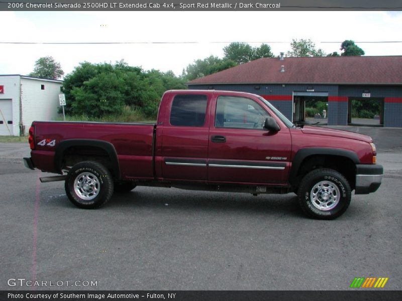 Sport Red Metallic / Dark Charcoal 2006 Chevrolet Silverado 2500HD LT Extended Cab 4x4