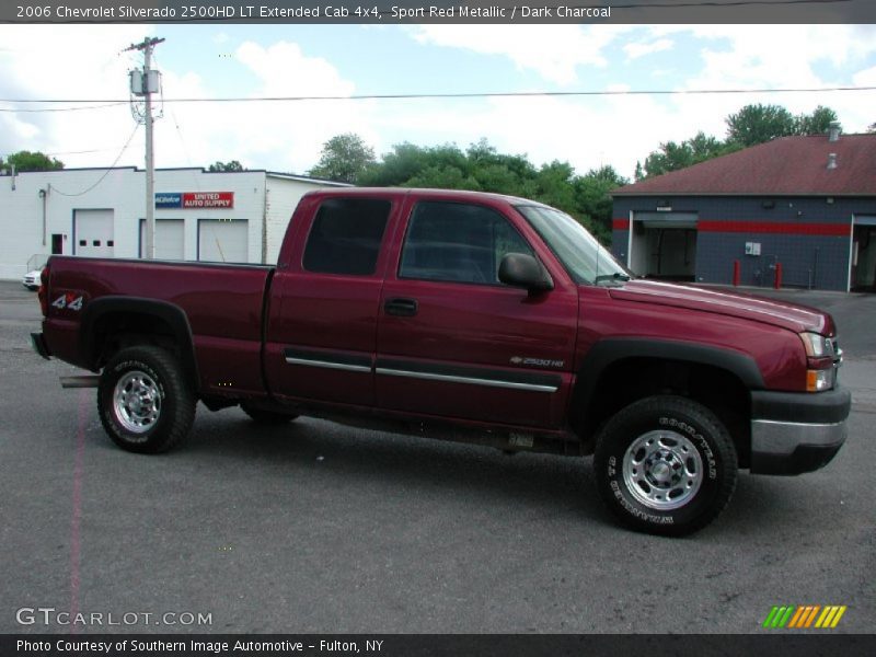 Sport Red Metallic / Dark Charcoal 2006 Chevrolet Silverado 2500HD LT Extended Cab 4x4