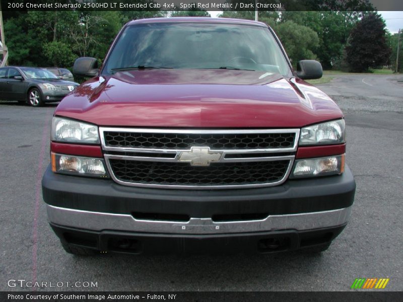 Sport Red Metallic / Dark Charcoal 2006 Chevrolet Silverado 2500HD LT Extended Cab 4x4