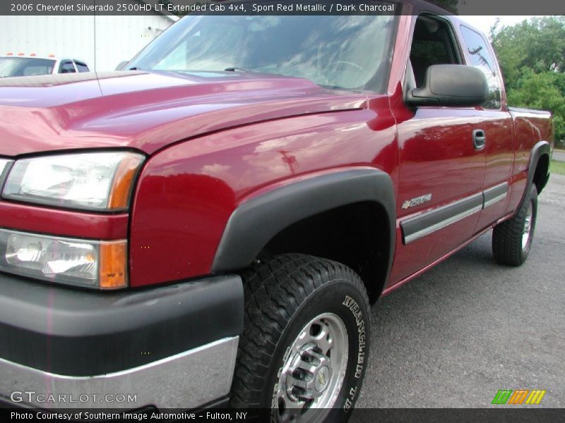 Sport Red Metallic / Dark Charcoal 2006 Chevrolet Silverado 2500HD LT Extended Cab 4x4