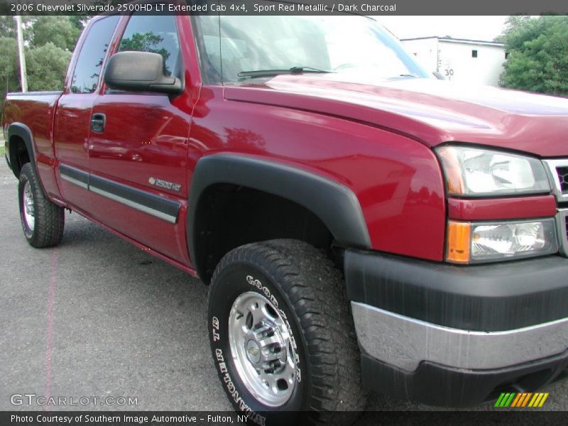 Sport Red Metallic / Dark Charcoal 2006 Chevrolet Silverado 2500HD LT Extended Cab 4x4