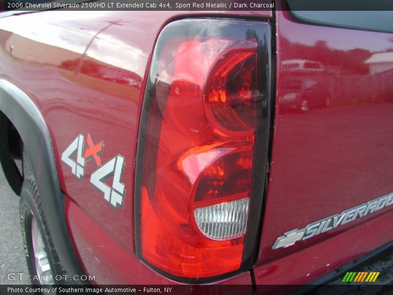 Sport Red Metallic / Dark Charcoal 2006 Chevrolet Silverado 2500HD LT Extended Cab 4x4