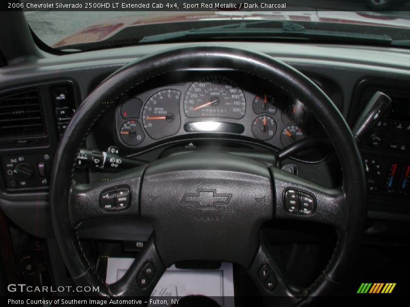 Sport Red Metallic / Dark Charcoal 2006 Chevrolet Silverado 2500HD LT Extended Cab 4x4