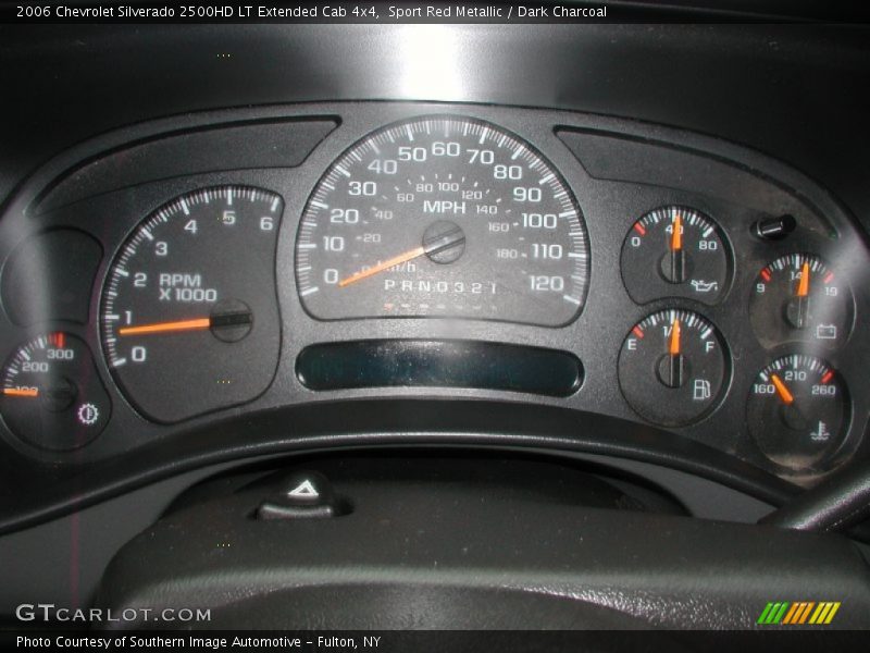  2006 Silverado 2500HD LT Extended Cab 4x4 LT Extended Cab 4x4 Gauges