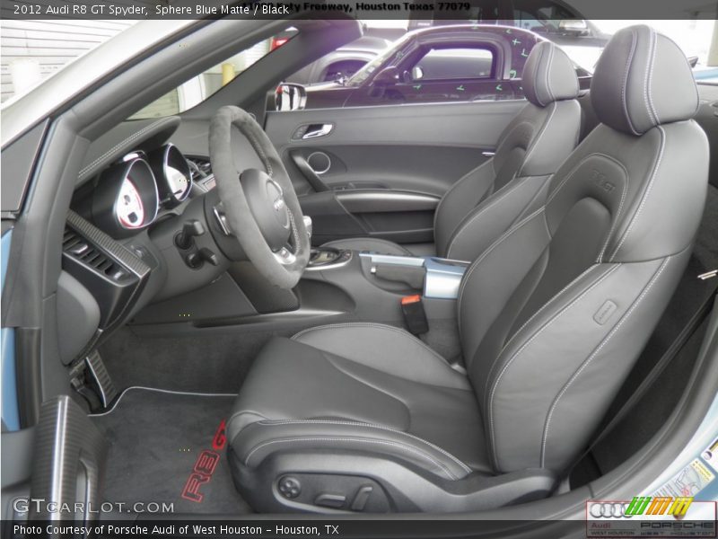 Sphere Blue Matte / Black 2012 Audi R8 GT Spyder