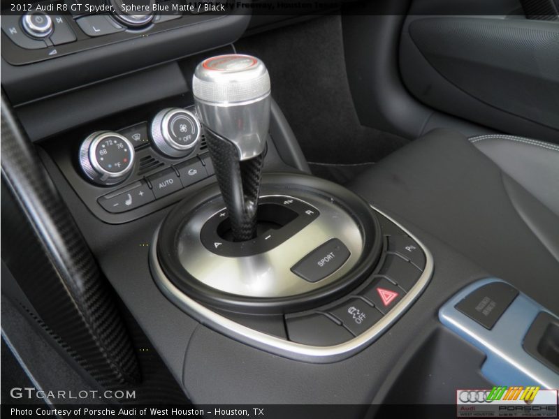  2012 R8 GT Spyder 6 Speed R tronic Automatic Shifter