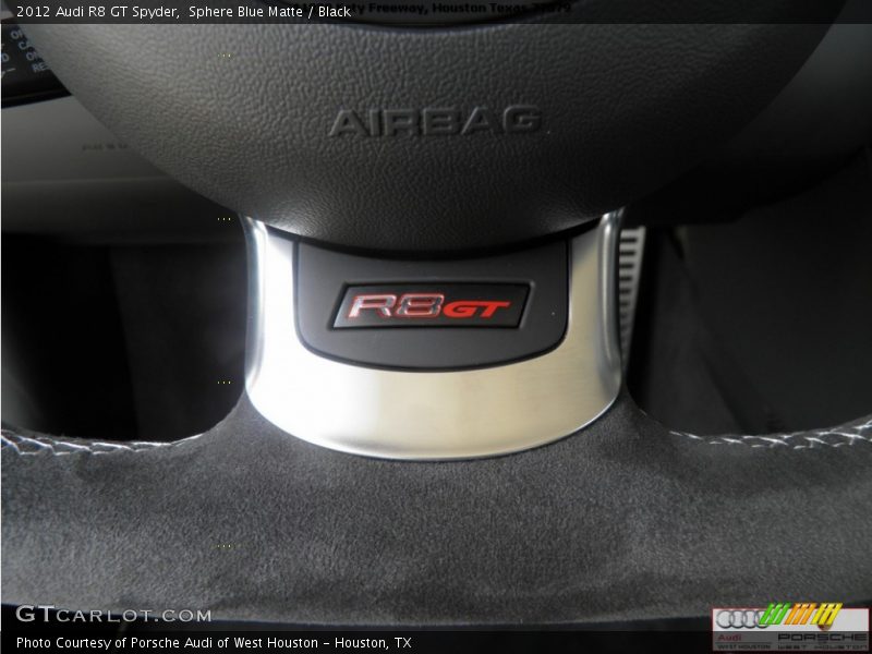 Sphere Blue Matte / Black 2012 Audi R8 GT Spyder