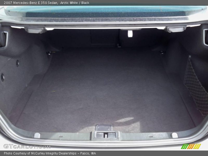 Arctic White / Black 2007 Mercedes-Benz E 350 Sedan