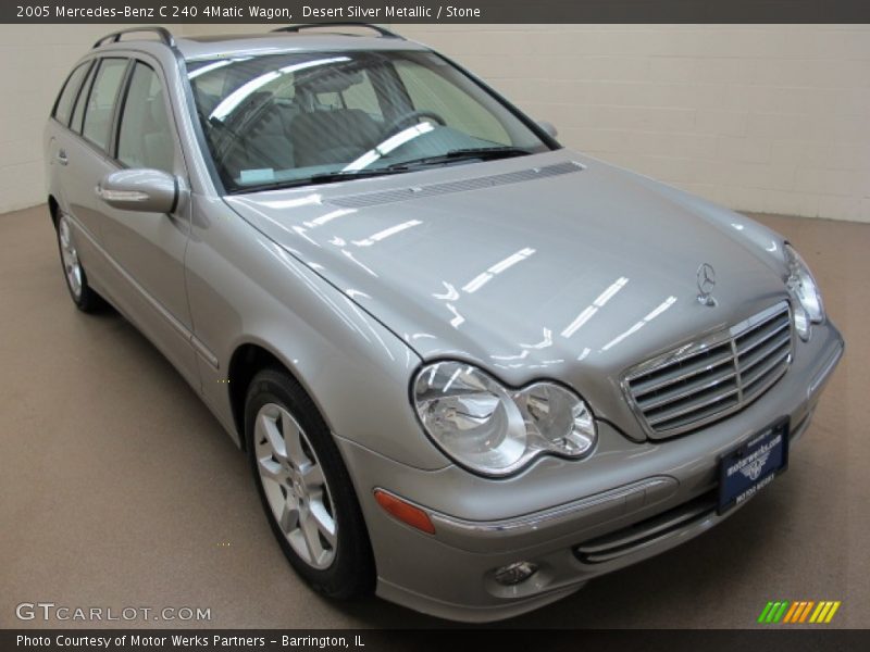 Desert Silver Metallic / Stone 2005 Mercedes-Benz C 240 4Matic Wagon