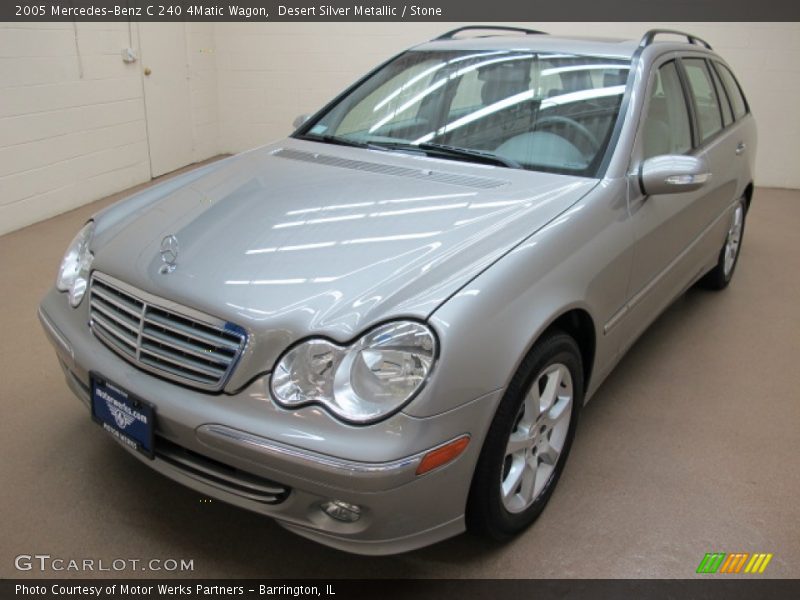 Desert Silver Metallic / Stone 2005 Mercedes-Benz C 240 4Matic Wagon