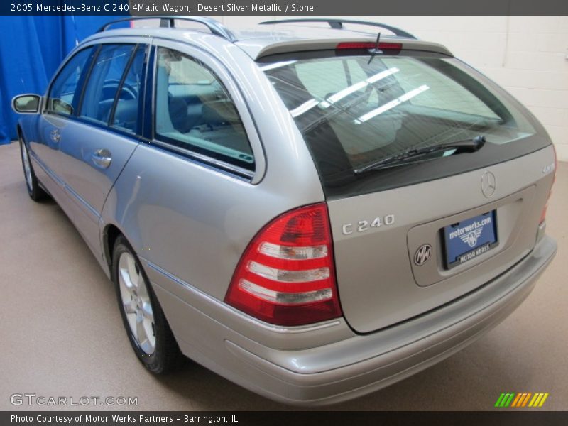 Desert Silver Metallic / Stone 2005 Mercedes-Benz C 240 4Matic Wagon