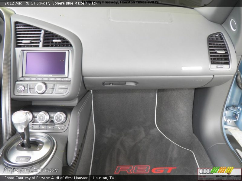 Sphere Blue Matte / Black 2012 Audi R8 GT Spyder