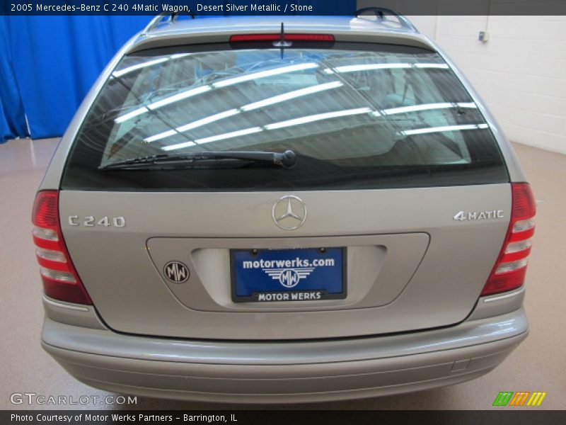 Desert Silver Metallic / Stone 2005 Mercedes-Benz C 240 4Matic Wagon