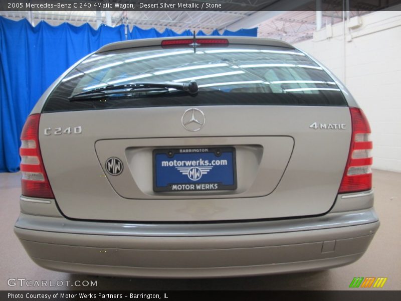 Desert Silver Metallic / Stone 2005 Mercedes-Benz C 240 4Matic Wagon
