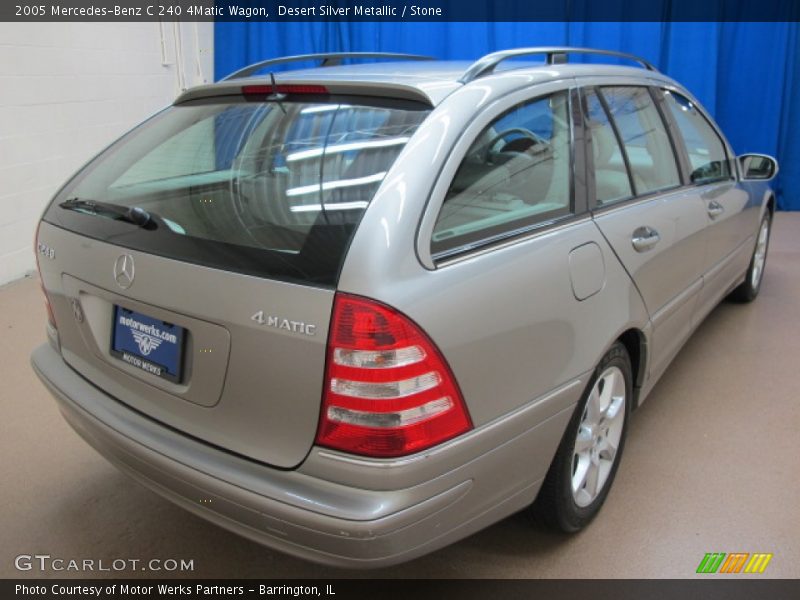 Desert Silver Metallic / Stone 2005 Mercedes-Benz C 240 4Matic Wagon