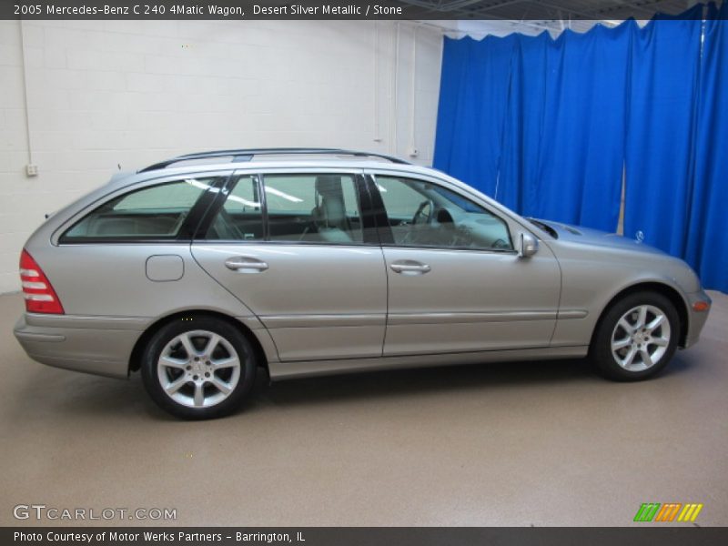 Desert Silver Metallic / Stone 2005 Mercedes-Benz C 240 4Matic Wagon