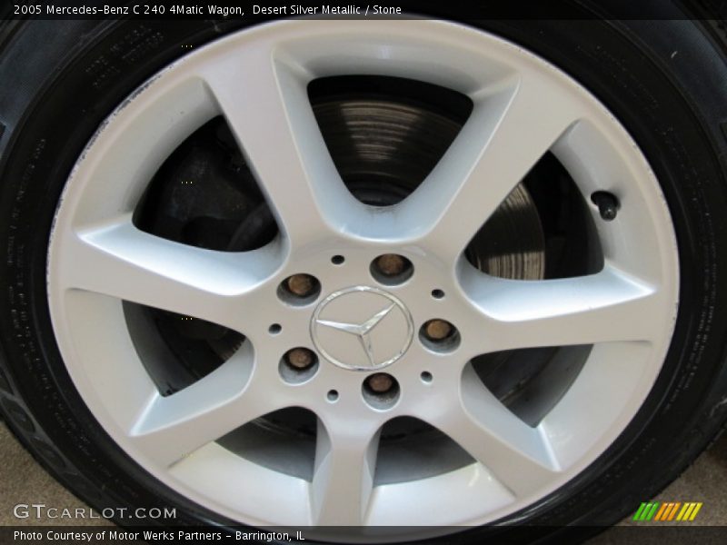 Desert Silver Metallic / Stone 2005 Mercedes-Benz C 240 4Matic Wagon