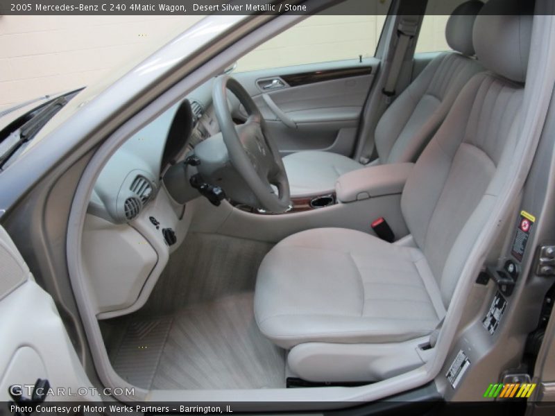 Desert Silver Metallic / Stone 2005 Mercedes-Benz C 240 4Matic Wagon