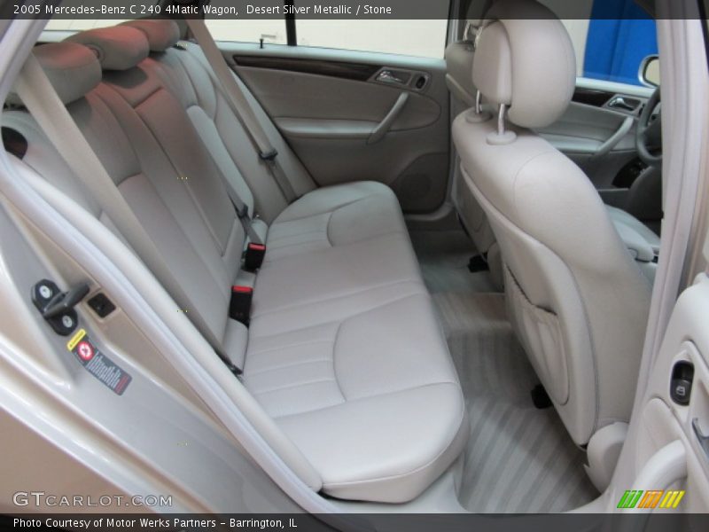 Desert Silver Metallic / Stone 2005 Mercedes-Benz C 240 4Matic Wagon