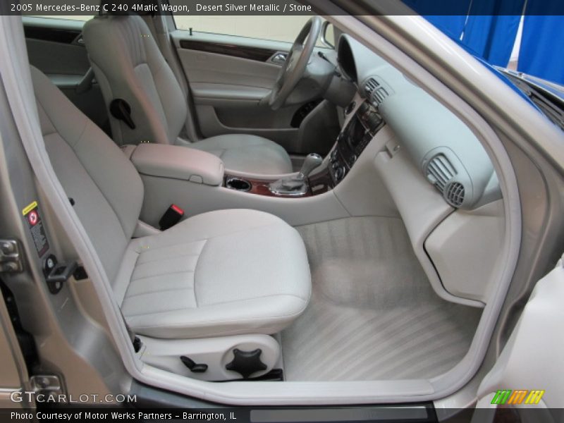 Desert Silver Metallic / Stone 2005 Mercedes-Benz C 240 4Matic Wagon