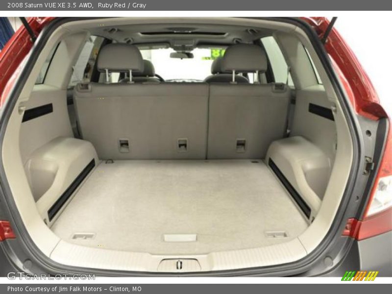 Ruby Red / Gray 2008 Saturn VUE XE 3.5 AWD