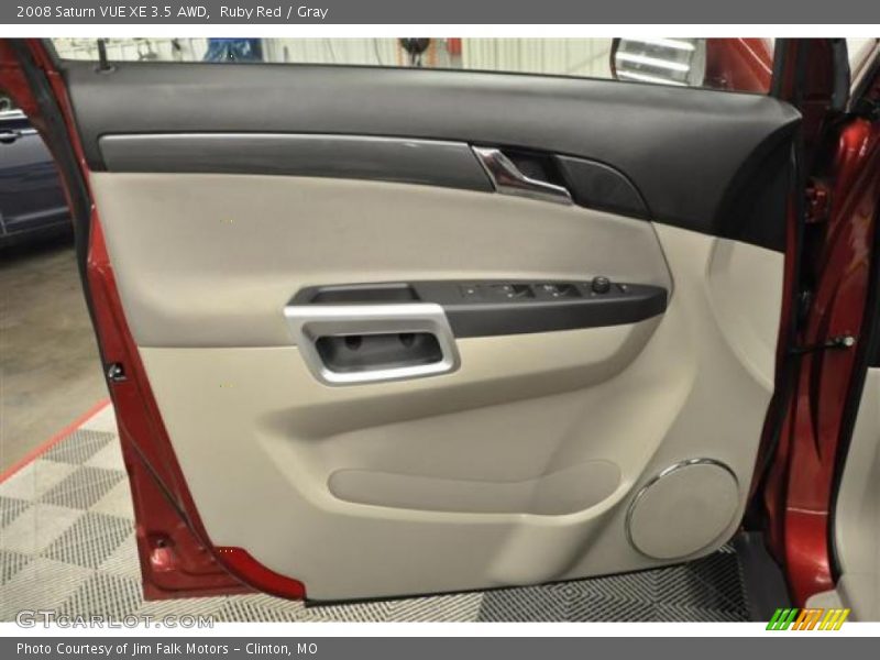 Ruby Red / Gray 2008 Saturn VUE XE 3.5 AWD