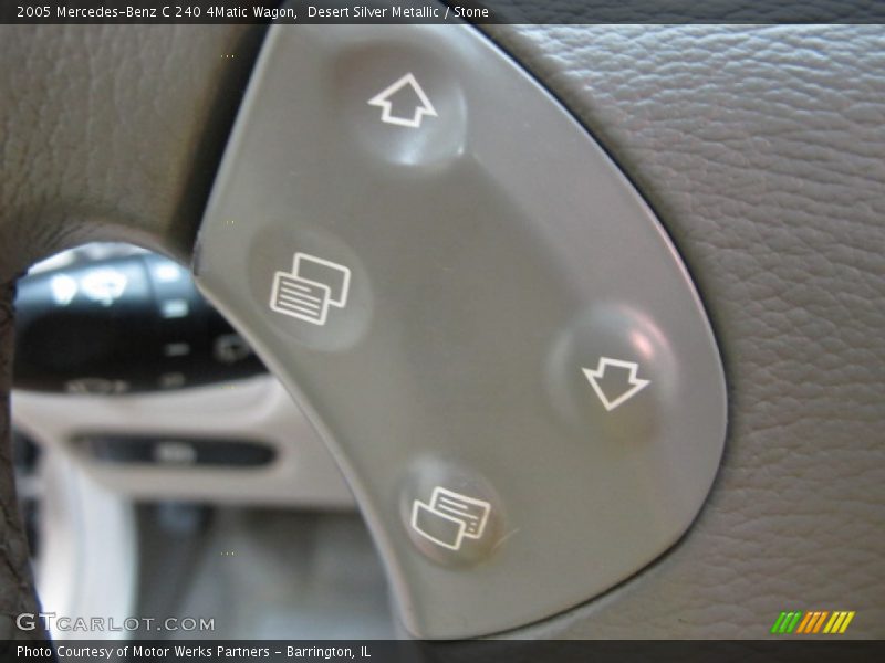 Desert Silver Metallic / Stone 2005 Mercedes-Benz C 240 4Matic Wagon