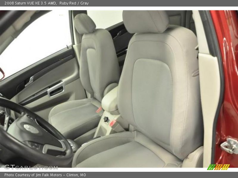 Ruby Red / Gray 2008 Saturn VUE XE 3.5 AWD