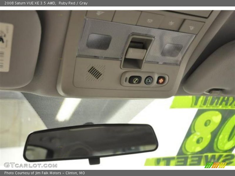 Ruby Red / Gray 2008 Saturn VUE XE 3.5 AWD