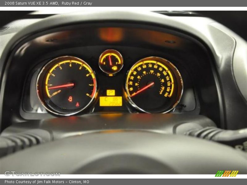 Ruby Red / Gray 2008 Saturn VUE XE 3.5 AWD