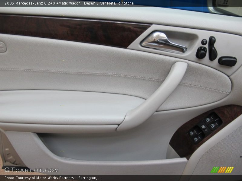Desert Silver Metallic / Stone 2005 Mercedes-Benz C 240 4Matic Wagon