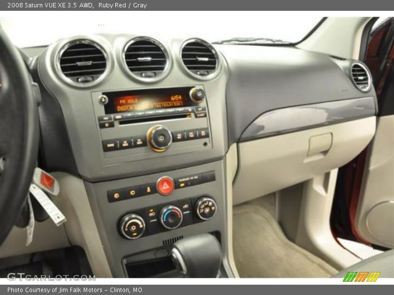 Ruby Red / Gray 2008 Saturn VUE XE 3.5 AWD