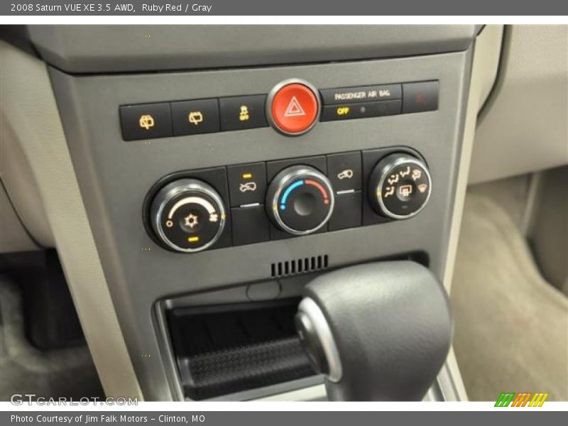 Ruby Red / Gray 2008 Saturn VUE XE 3.5 AWD