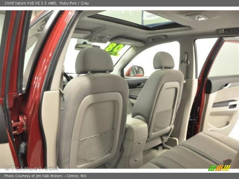 Ruby Red / Gray 2008 Saturn VUE XE 3.5 AWD