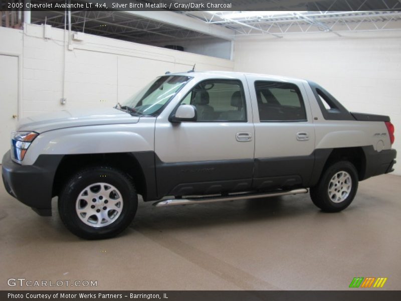 Silver Birch Metallic / Gray/Dark Charcoal 2005 Chevrolet Avalanche LT 4x4
