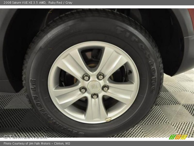 Ruby Red / Gray 2008 Saturn VUE XE 3.5 AWD