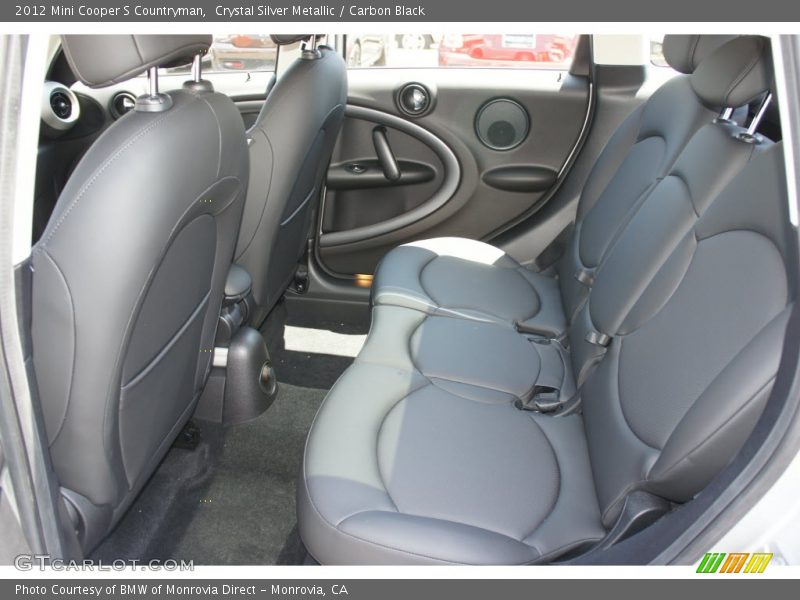 Crystal Silver Metallic / Carbon Black 2012 Mini Cooper S Countryman
