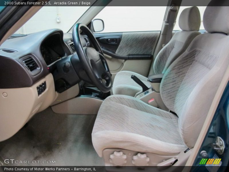  2000 Forester 2.5 S Beige Interior