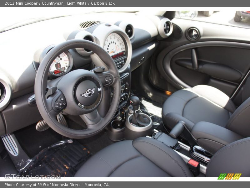 Light White / Carbon Black 2012 Mini Cooper S Countryman