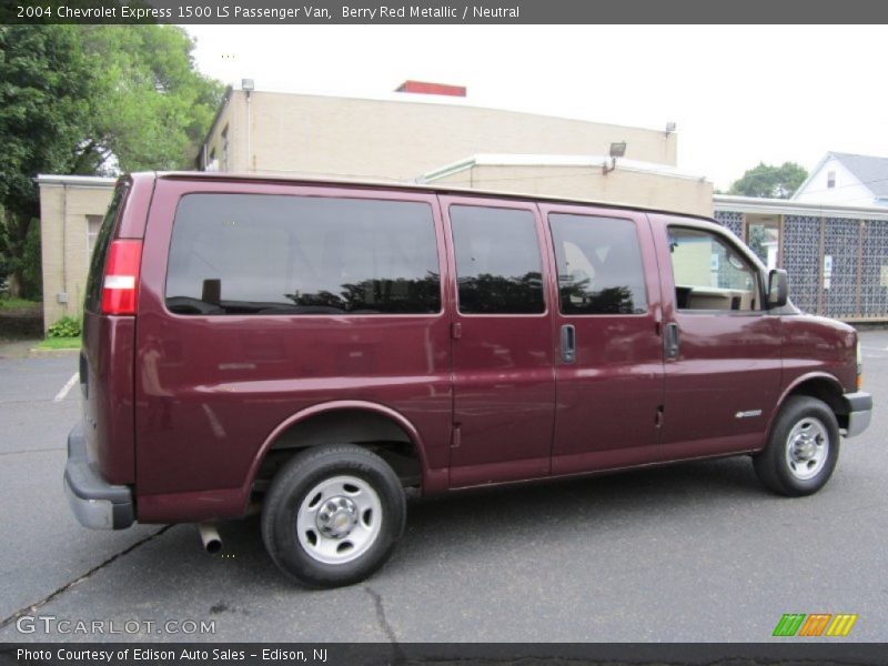 Berry Red Metallic / Neutral 2004 Chevrolet Express 1500 LS Passenger Van
