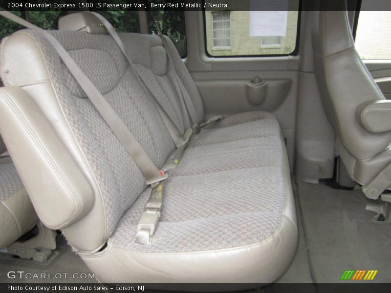 Berry Red Metallic / Neutral 2004 Chevrolet Express 1500 LS Passenger Van
