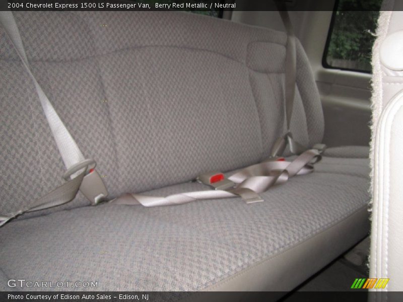 Berry Red Metallic / Neutral 2004 Chevrolet Express 1500 LS Passenger Van