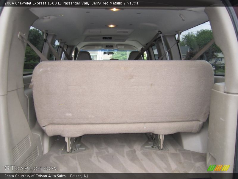 Berry Red Metallic / Neutral 2004 Chevrolet Express 1500 LS Passenger Van