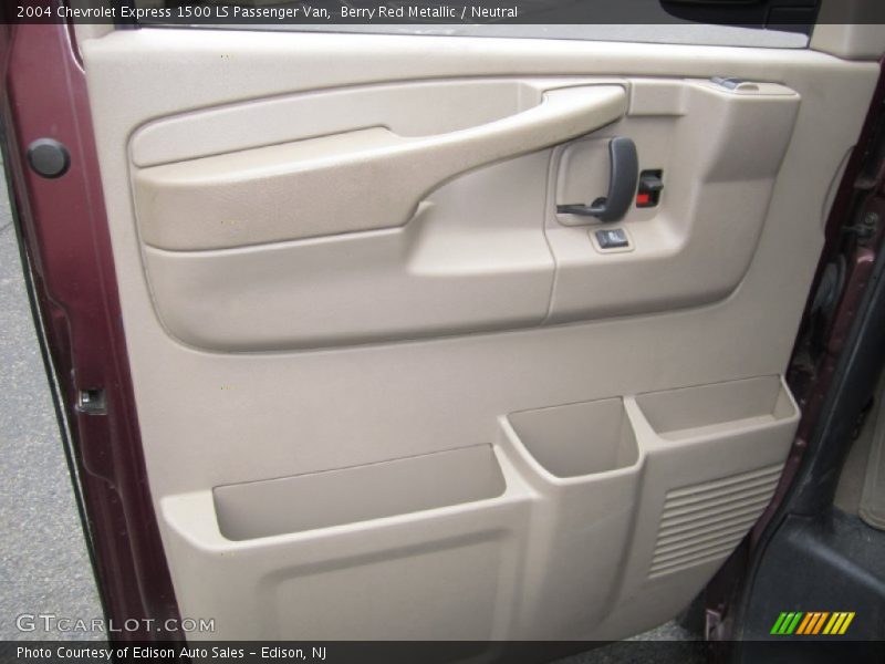 Berry Red Metallic / Neutral 2004 Chevrolet Express 1500 LS Passenger Van