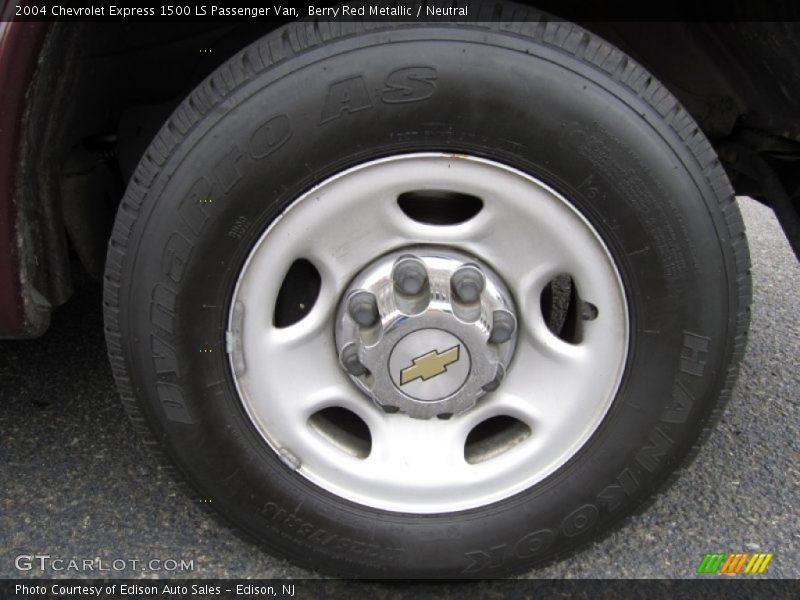 Berry Red Metallic / Neutral 2004 Chevrolet Express 1500 LS Passenger Van