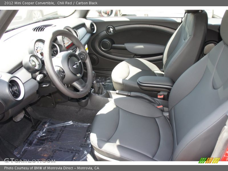 Chili Red / Carbon Black 2012 Mini Cooper Convertible