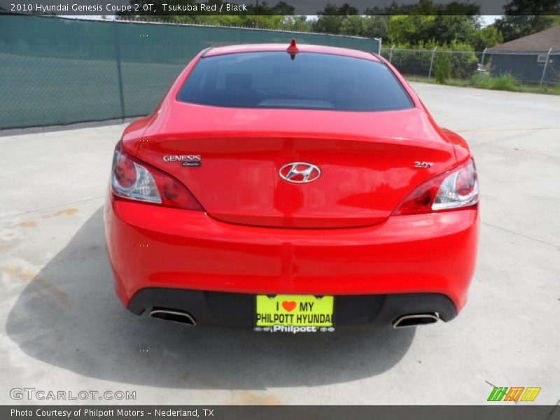 Tsukuba Red / Black 2010 Hyundai Genesis Coupe 2.0T