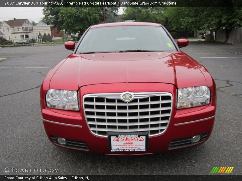 Inferno Red Crystal Pearlcoat / Dark Slate Gray/Light Graystone 2007 Chrysler 300 Touring AWD